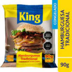 hamburguesa king caja 56un