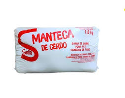 Store manteca de cerdo sadia