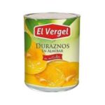 duraznos mitad 3050 g. el vergel